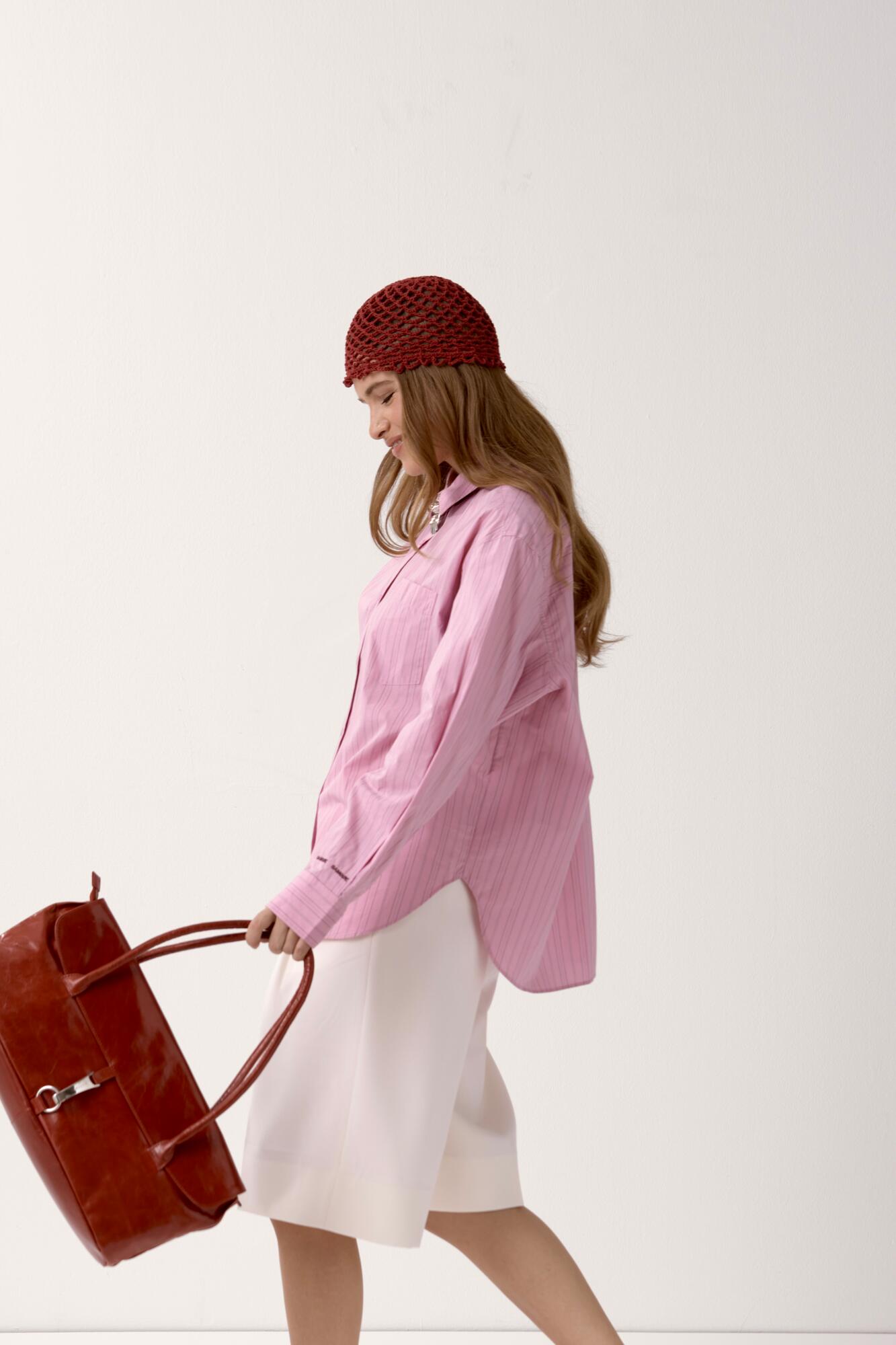 Salova Pocket skjorte - Orchid Fudge St.